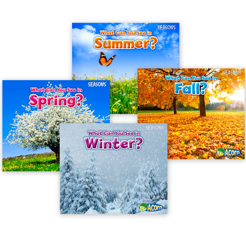 CAPSTONE PUBLISHING - Seasons Book Set, Set of 4 titles