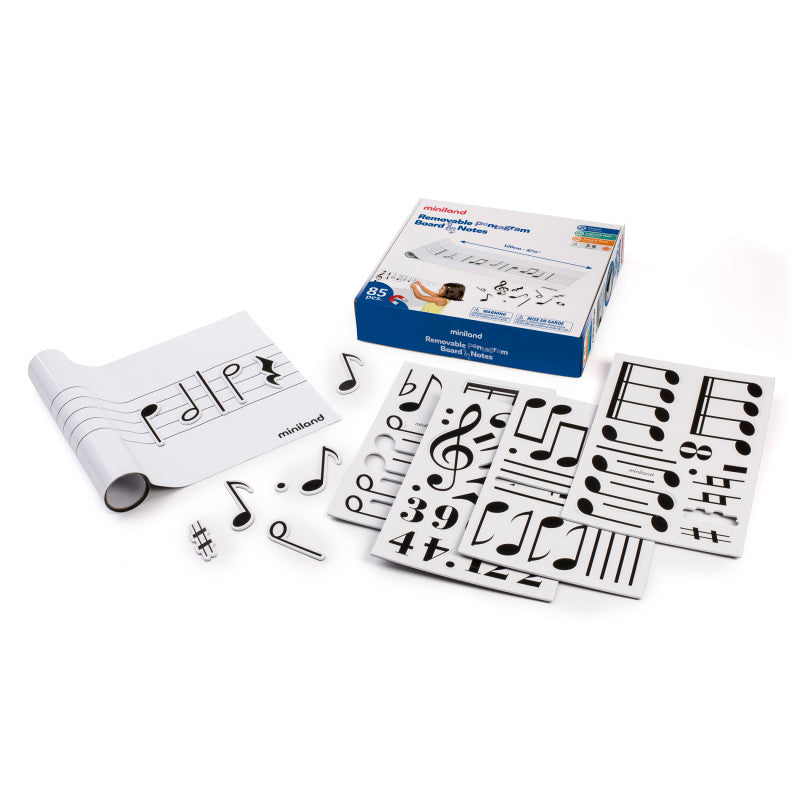 MINILAND EDUCATIONAL - Removable Pentagram Board & Notes