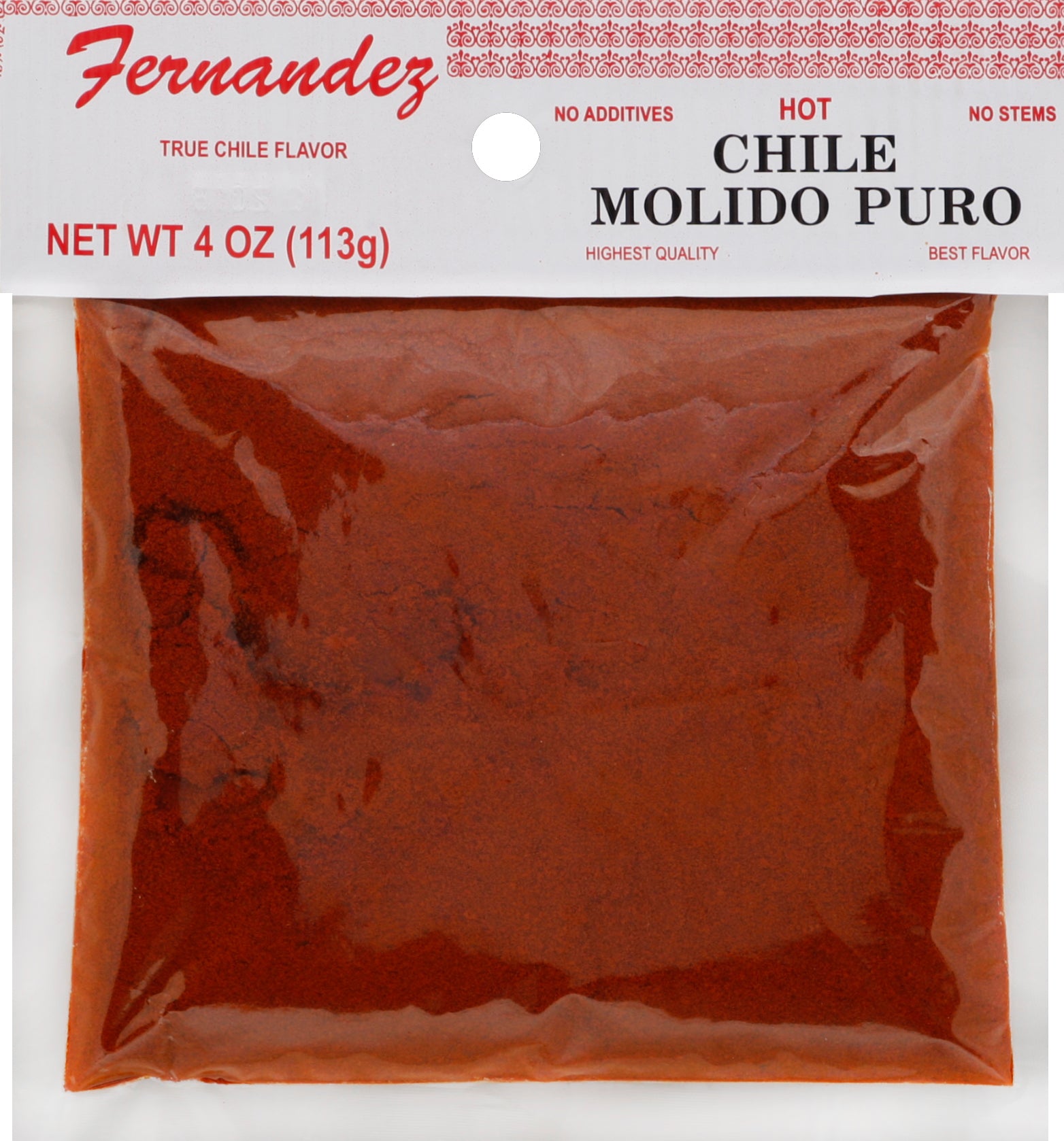 Fernandez Chile Molido Puro 4 oz - Case of 12