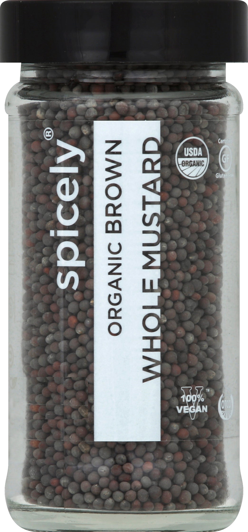 Spicely Whole Mustard 2.4 oz - Case of 3