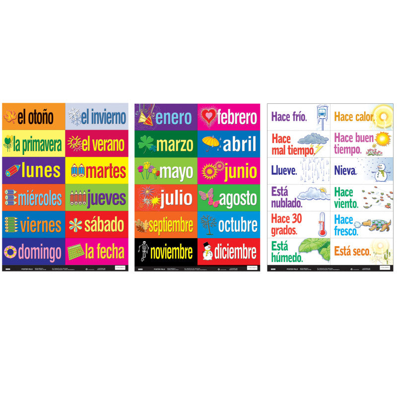 POSTER PALS - Spanish Multi-Purpose Card Set