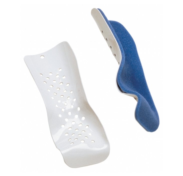 DJO - Colles' Wrist Splint ProCare® Padded Aluminum / Foam Right Hand Blue / White Large [1/EA] (380419_EA)