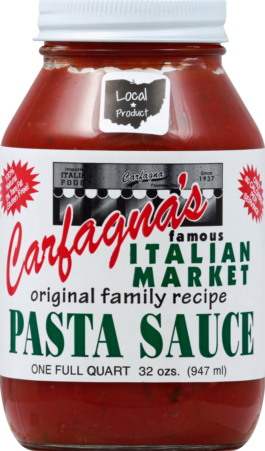 Carfagnas Pasta Sauce 32 oz - Case of 6