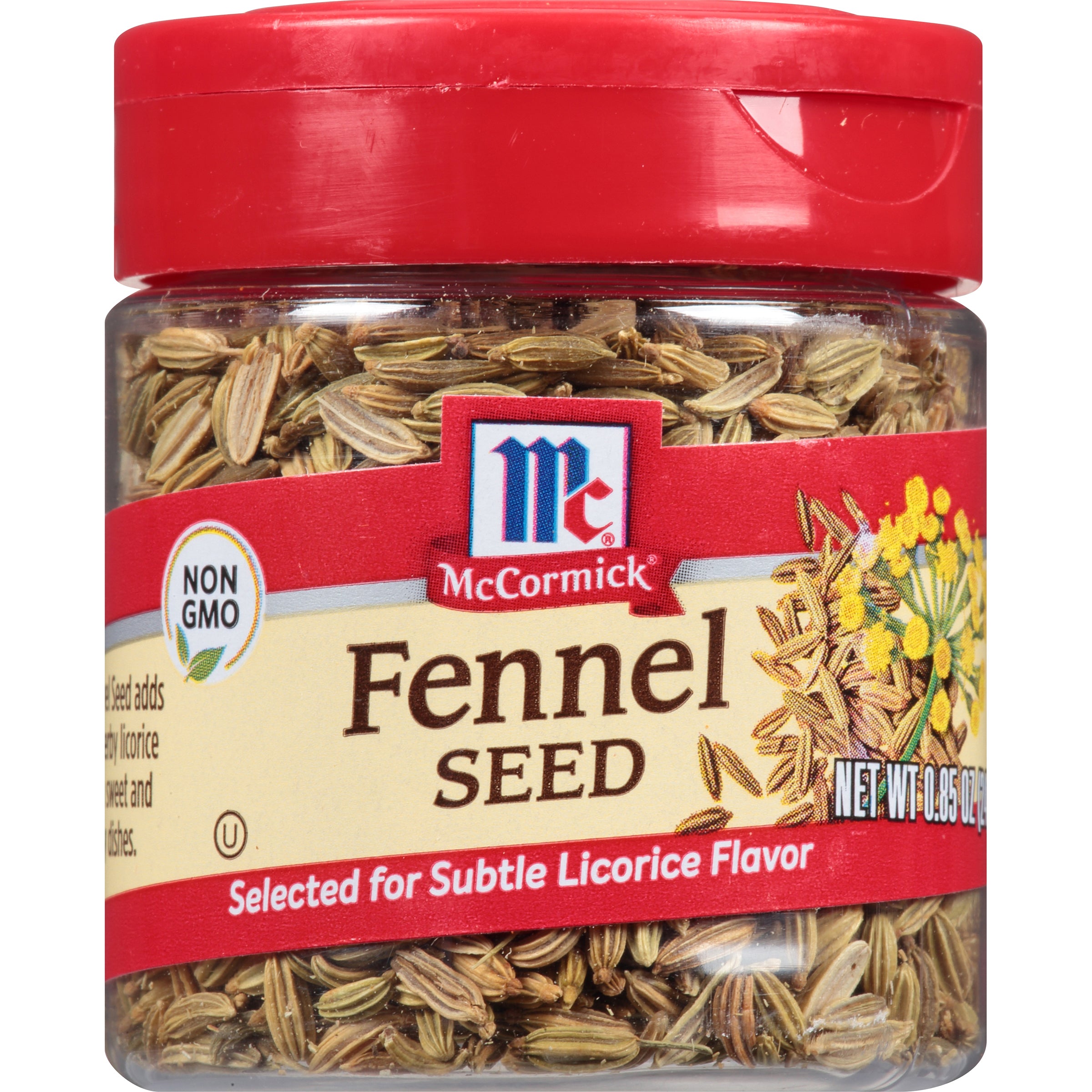 McCormick Fennel Seed 0.85 oz. Shaker - Case of 6