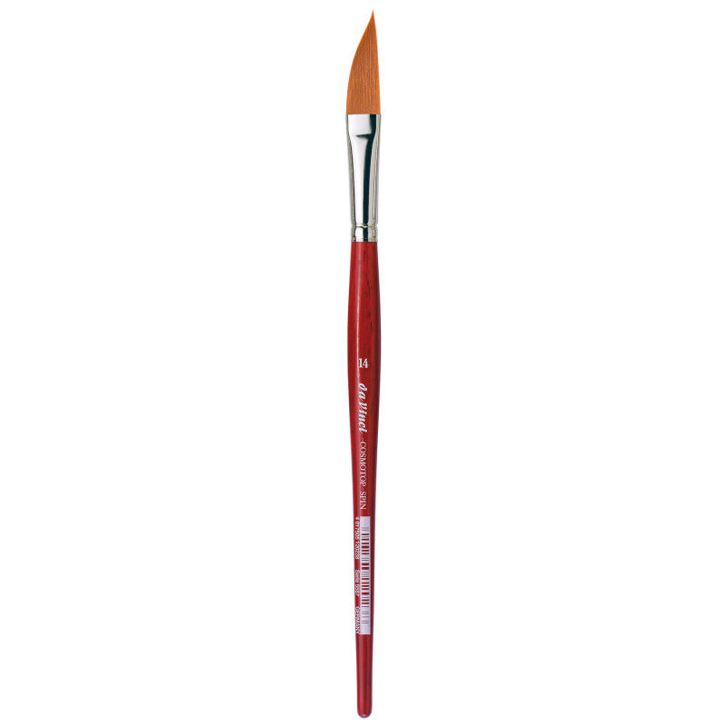 COSMOTOP-SPIN Striper Brush, Synthetic, Watercolor, Slant, Size 14