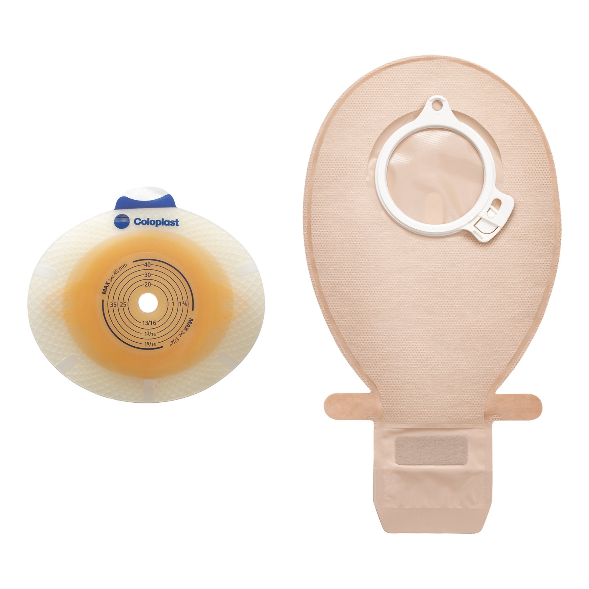 Coloplast - Ostomy Pouch SenSura® Click Two-Piece System 8-1/2 Inch Length, Maxi Without Barrier Closed End [30/BX] (679670_BX)
