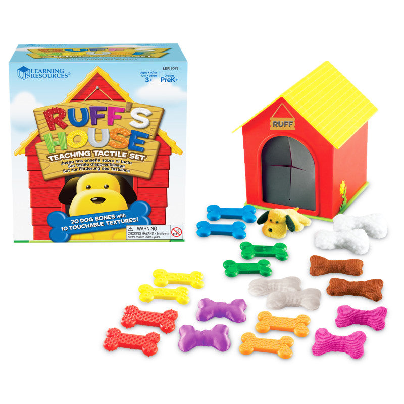 LEARNING RESOURCES - Ruff’s House Teaching Tactile Set