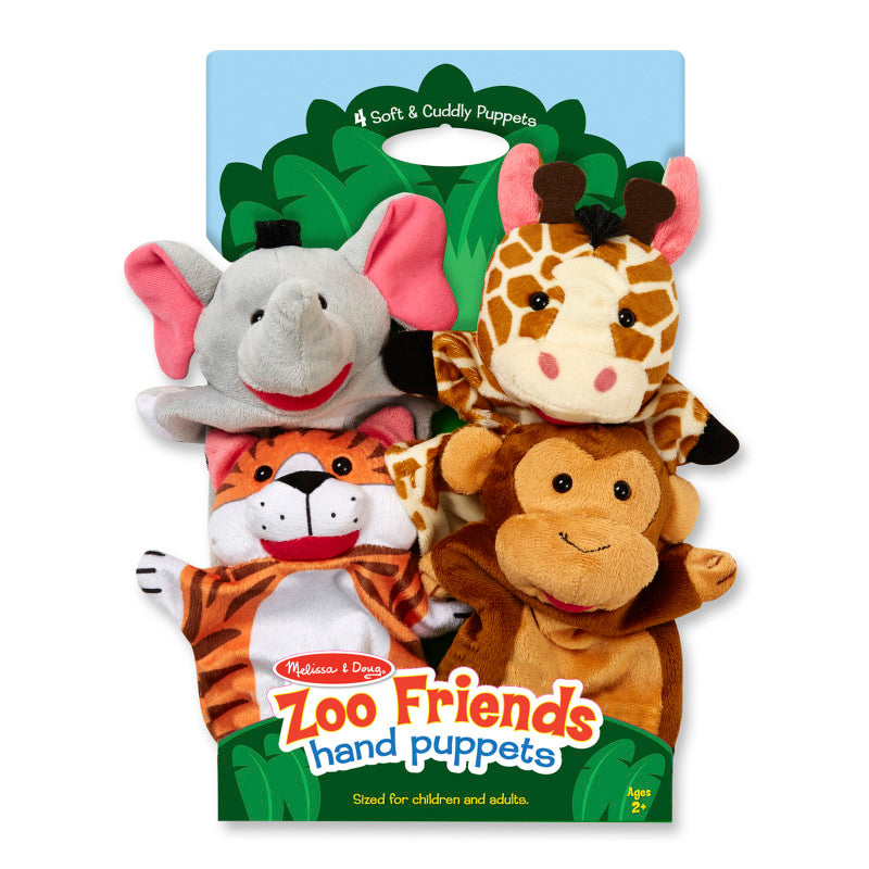 MELISSA & DOUG - Zoo Friends Hand Puppets