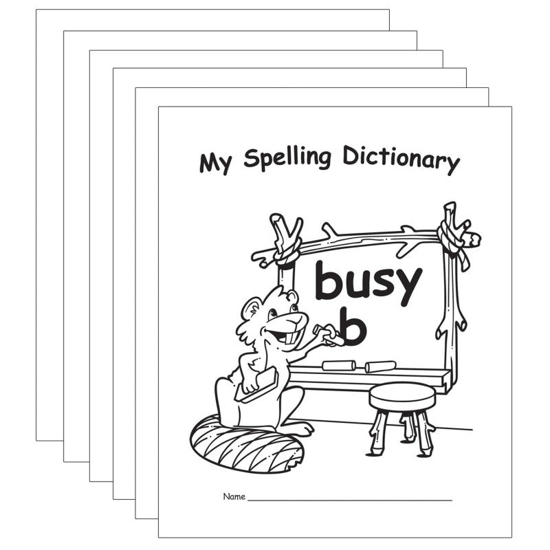 EDUPRESS - My Own Books™ My Spelling Dictionary, Pack of 6