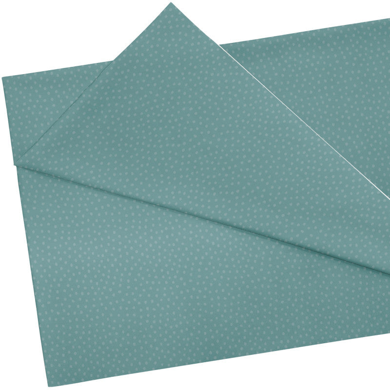 TEACHER CREATED RESOURCES - Calming Blue Dots Creative Class Fabric, 48 Inch x 3 Yards