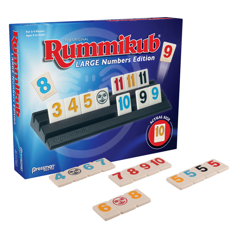 PRESSMAN - Large Number Rummikub Game