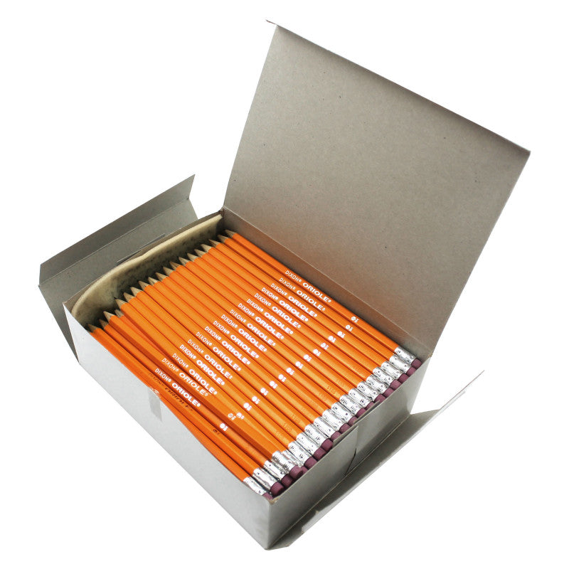ORIOLE - No. 2 Pencils, Pre-Sharpened, Box of 144