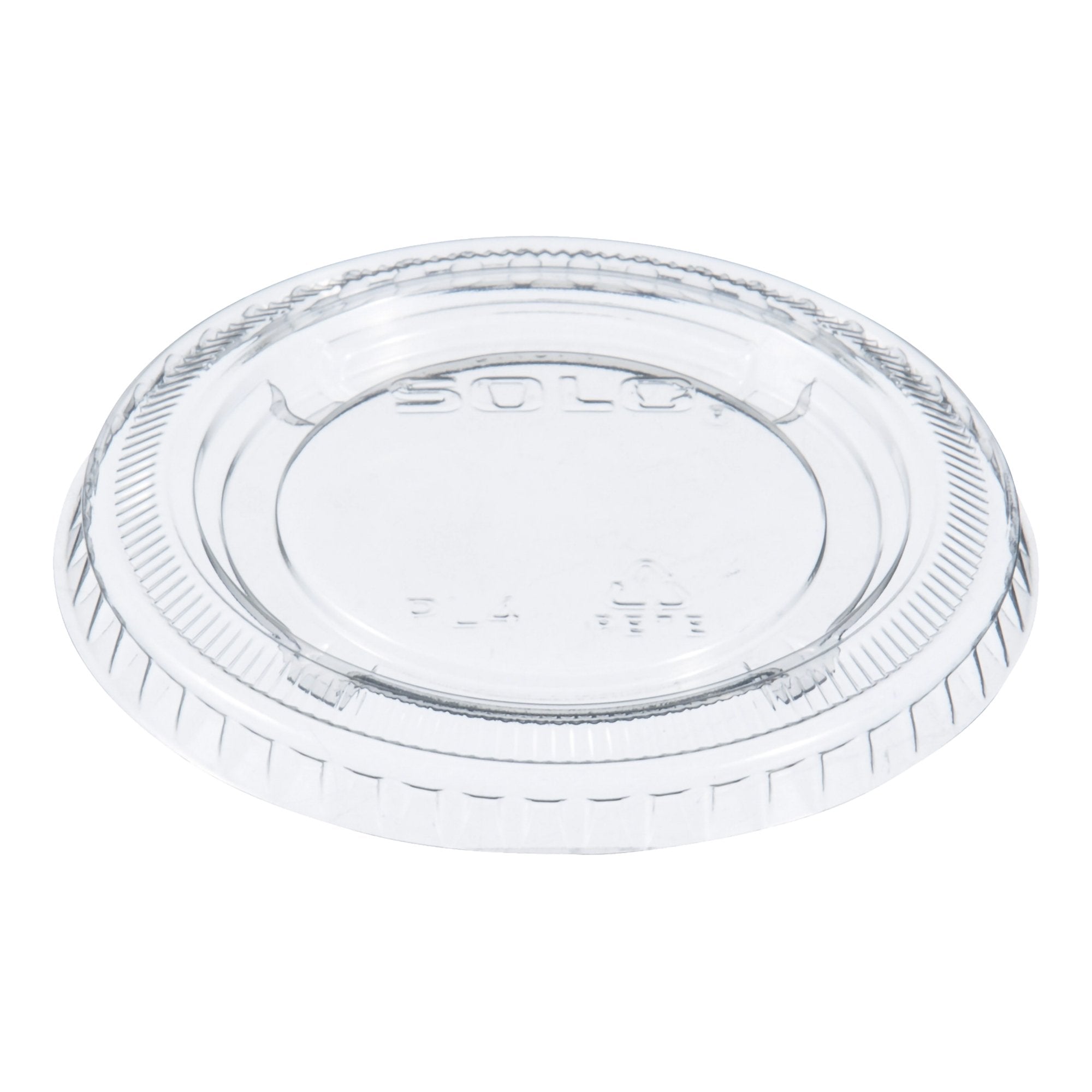 RJ Schinner Co - Souffle Cup Lid Solo® Clear Plastic Disposable [2500/CS]