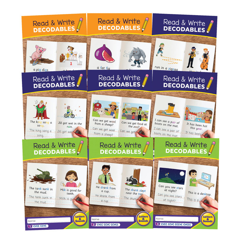 THE SCIENCE OF READING - Read & Write Decodables Set A