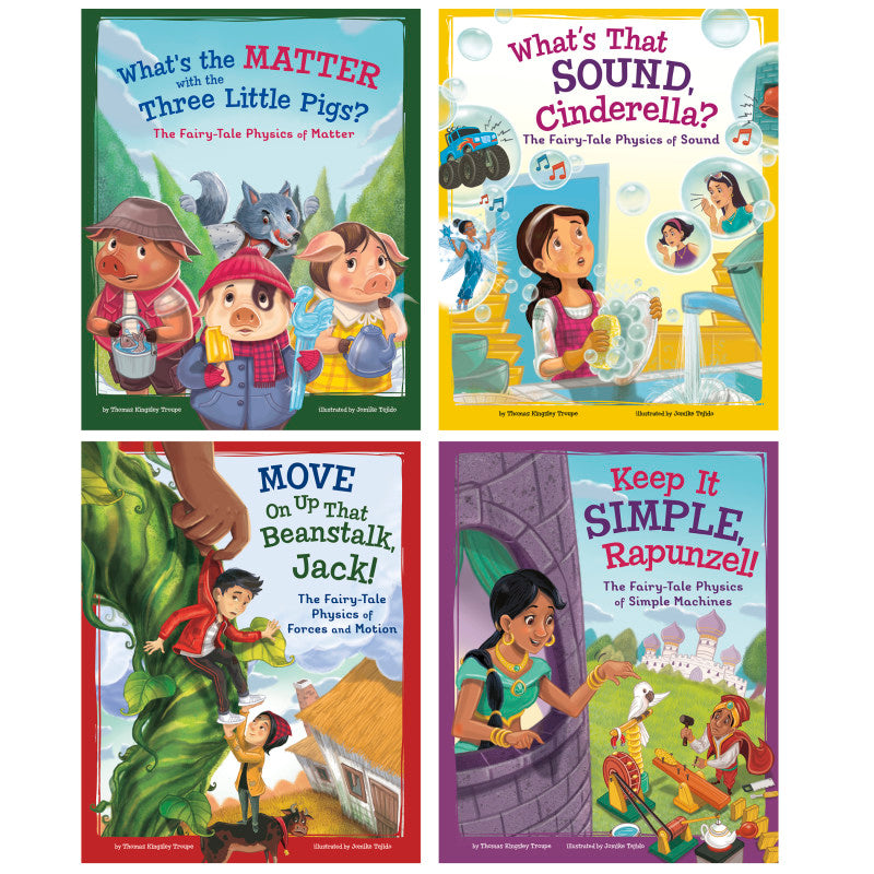 CAPSTONE PUBLISHING - STEM-Twisted Fairy Tales, 4 Book Set