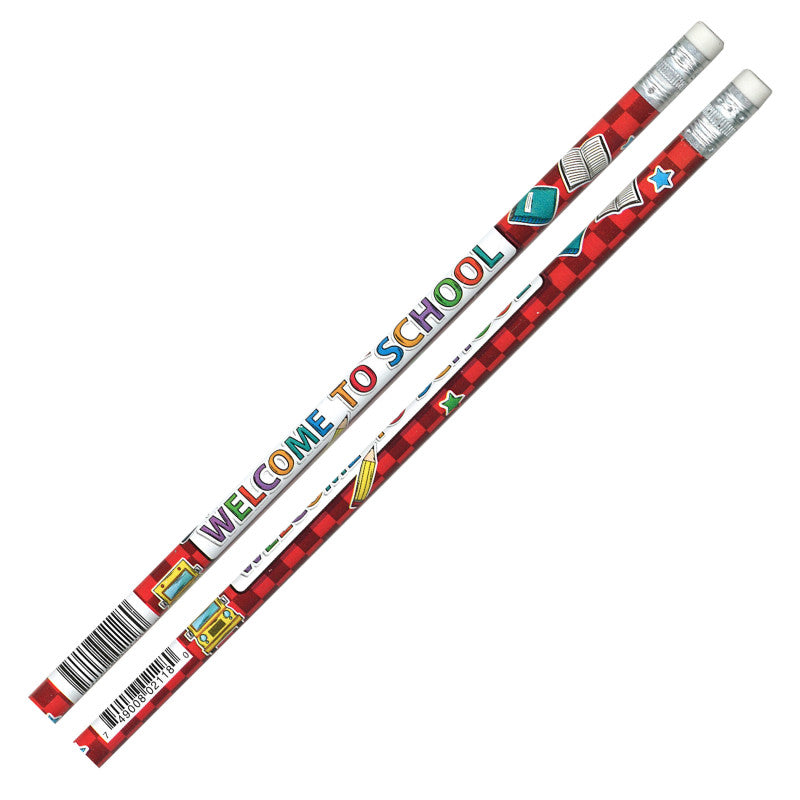 MOON PRODUCTS - Welcome to School! Pencil, Pack of 144