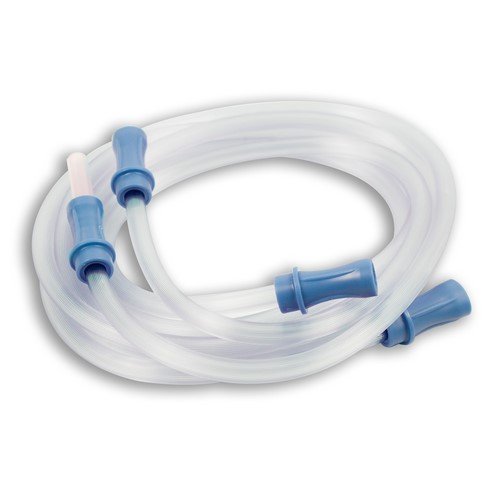 Dynarex - Suction Tubing Kit Dynarex Resp-O2™ Clear 3/16 Inch I.D. 1-1/2 Foot Length / 6 Foot Length Non-Conductive Plastic NonSterile [50/CS]