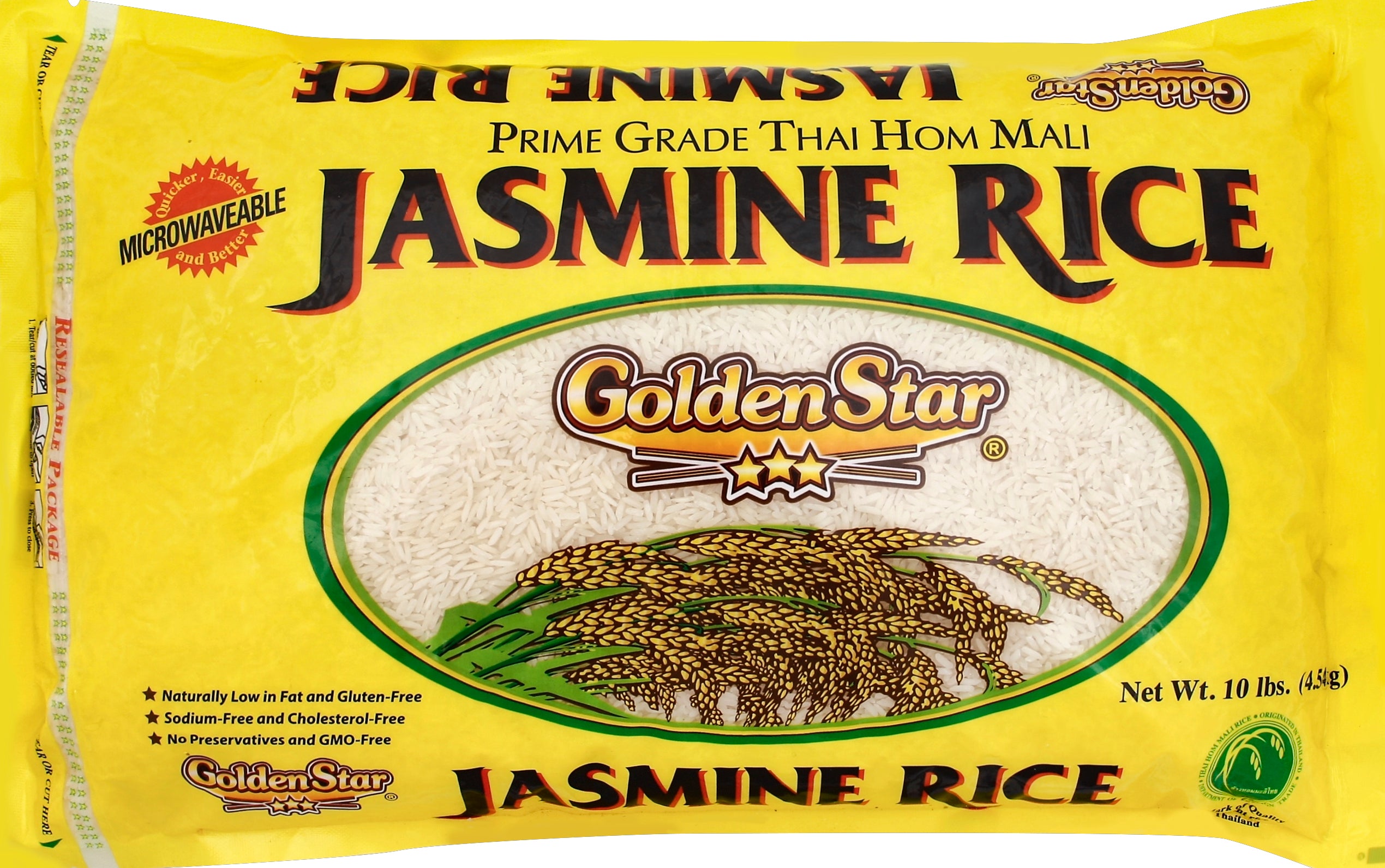 Golden Star Rice 10 lb - Case of 4
