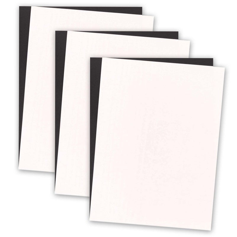 TRU-RAY - Premium Construction Paper, Black & White, 12" x 18", 72 sheets Per Pack, 3 Packs