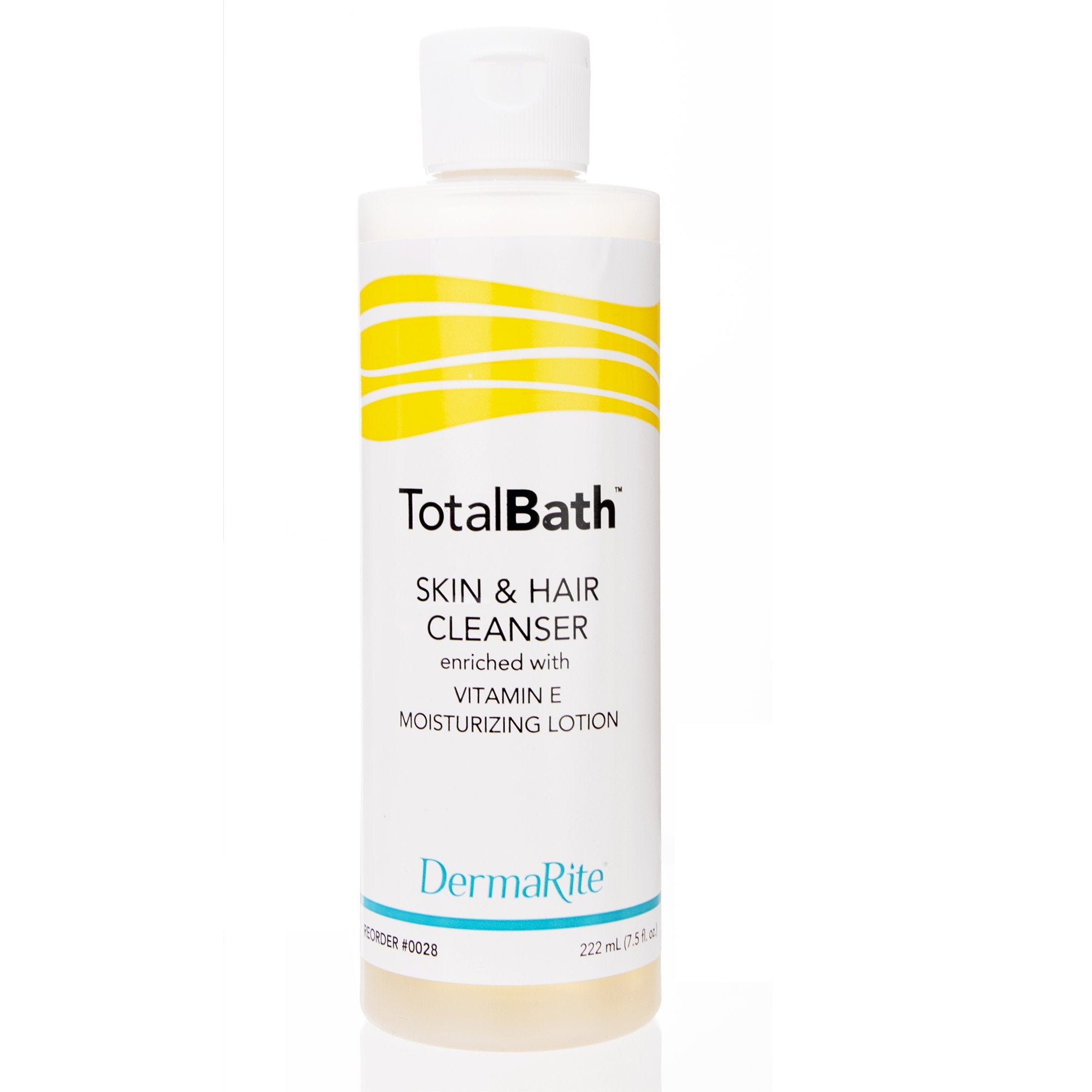 DermaRite Industries - Body Wash DermaRite® TotalBath® Lotion 7.5 oz. Bottle Mild Scent [48/CS]