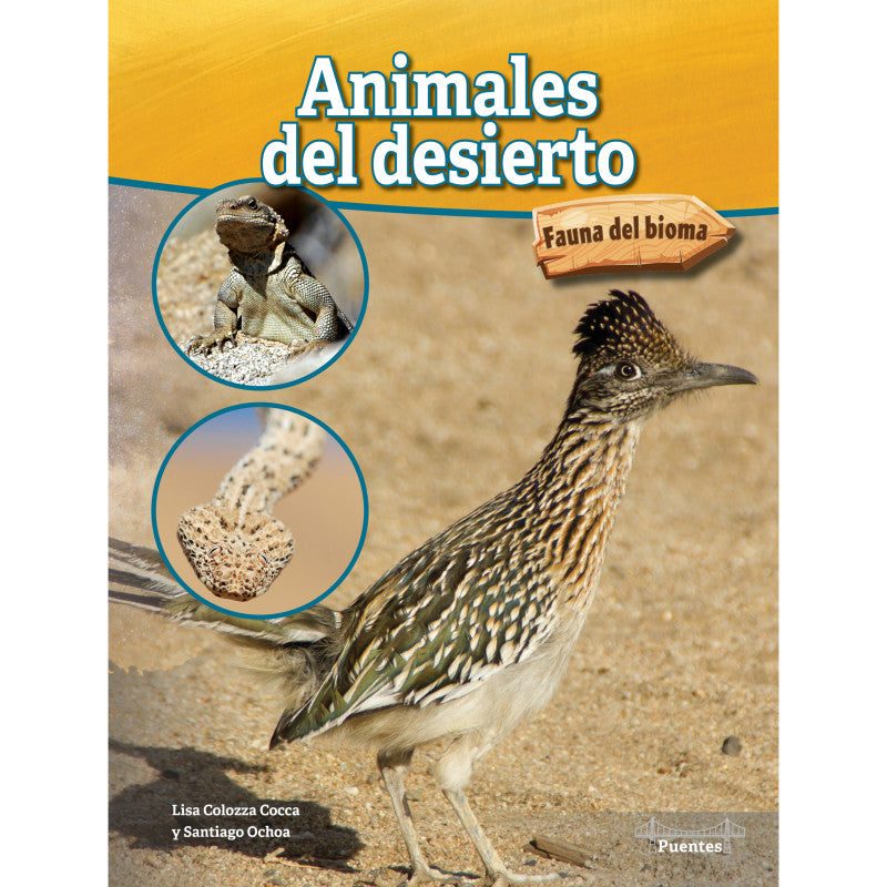 BRIDGES - Animales del desierto Hardcover