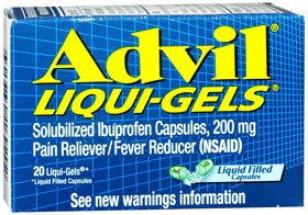 Glaxo Consumer Products - Pain Relief Advil® Liqui-Gels® 200 mg Strength Ibuprofen Capsule 20 per Bottle [1/BT]