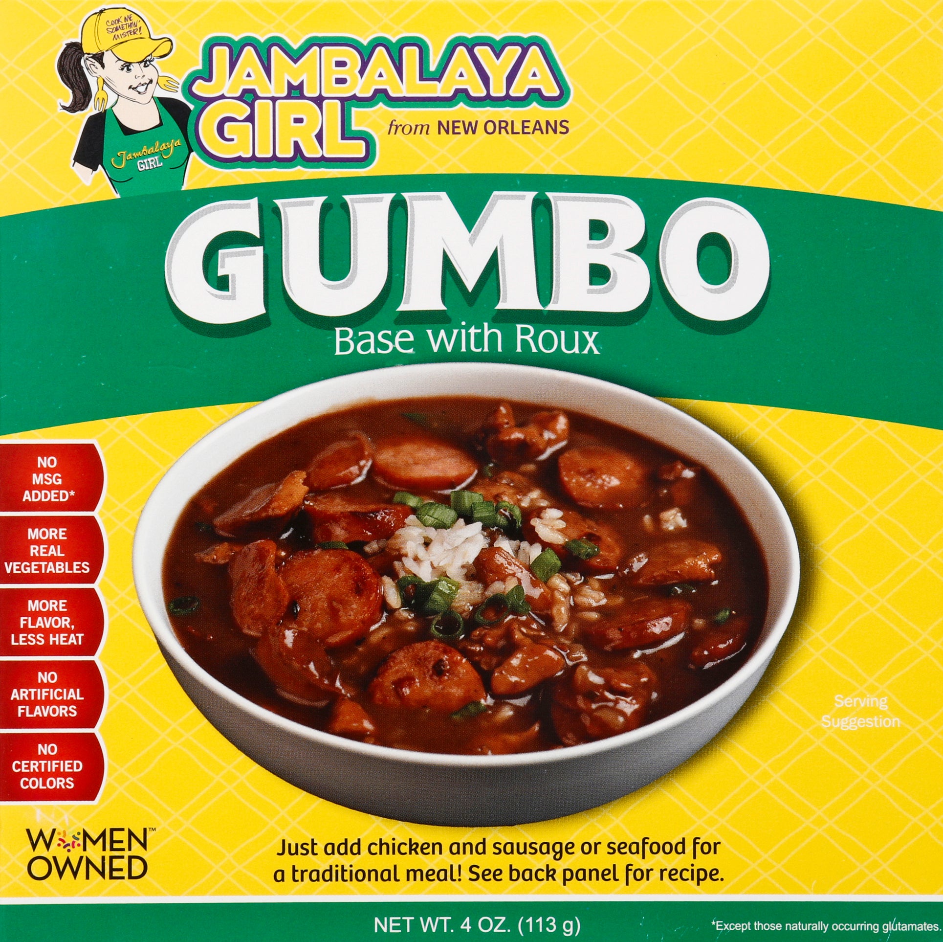 Jambalaya Girl Soup 4 oz - Case of 12