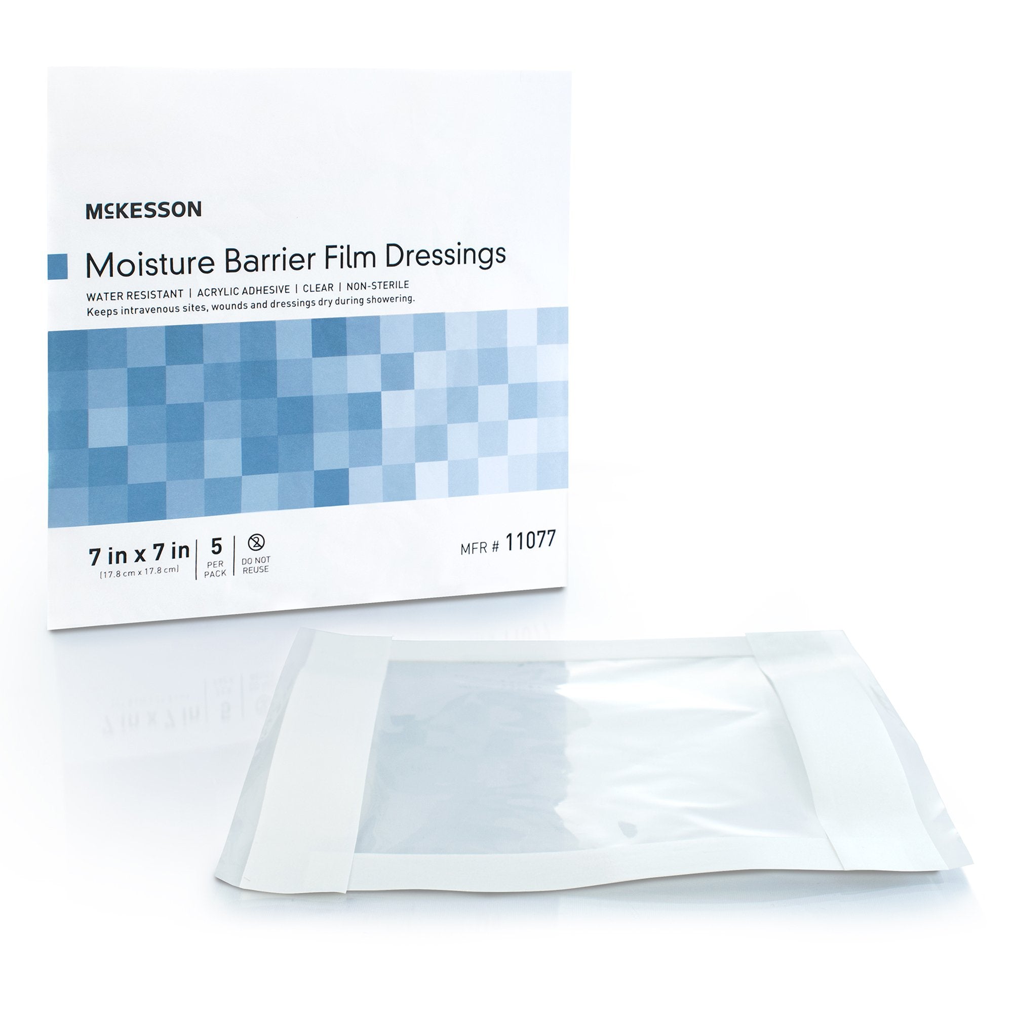 McKesson Brand - IV Site Barrier Protector McKesson 7 X 7 Inch [5/PK]
