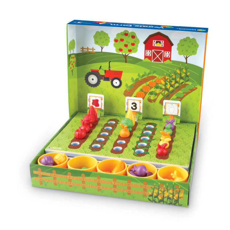 LEARNING RESOURCES - Veggie Farm Sorting Set