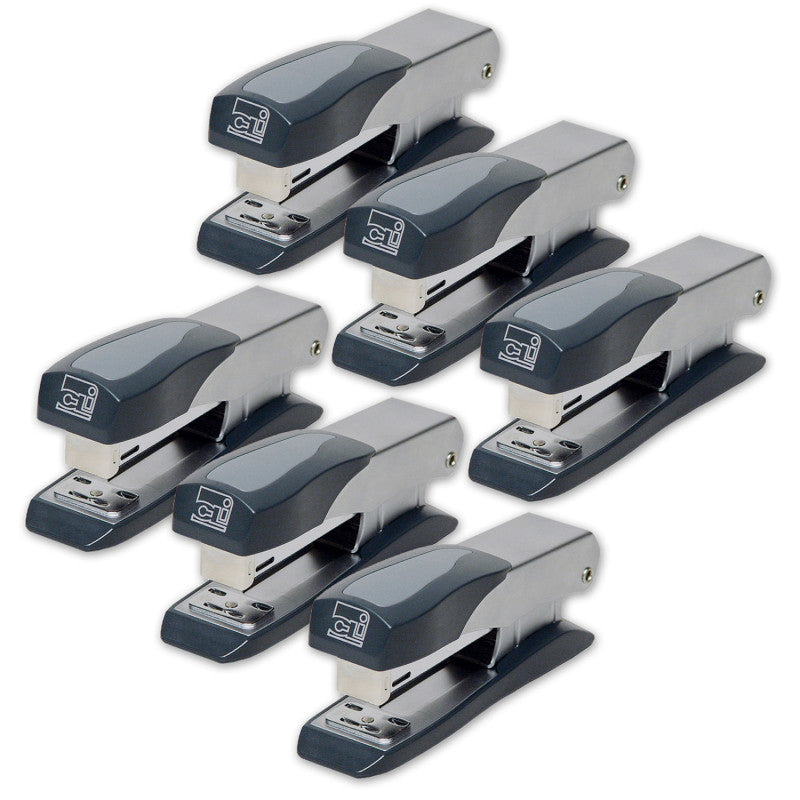 CHARLES LEONARD - Executive Half Strip Metal Stapler, Pack of 6