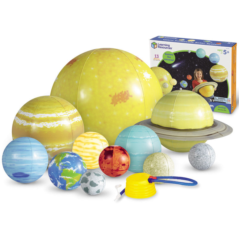 LEARNING RESOURCES - Giant Inflatable Solar System Set