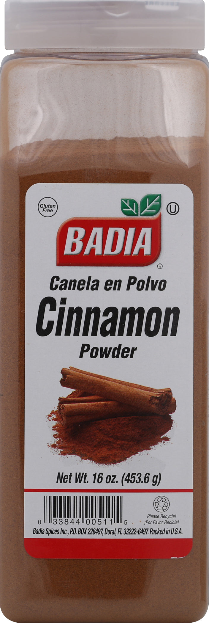 Badia Cinnamon 16 oz - Case of 6