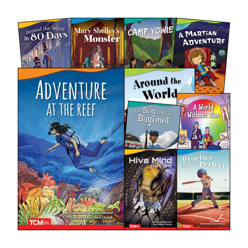 TEACHER CREATED MATERIALS - Literary Text Grade 5 Set 1: 10-Book Set