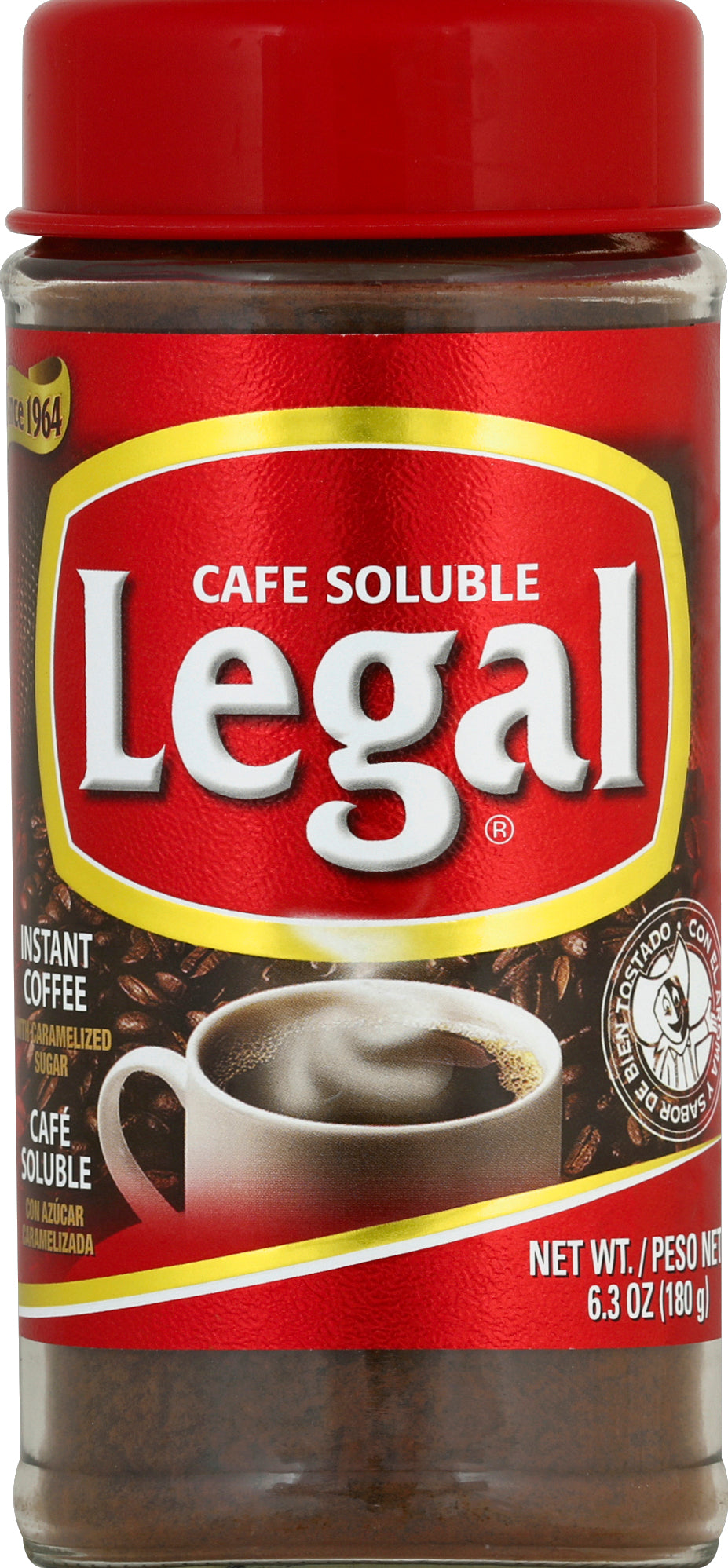 Legal Coffee 6.3 oz - Case of 6