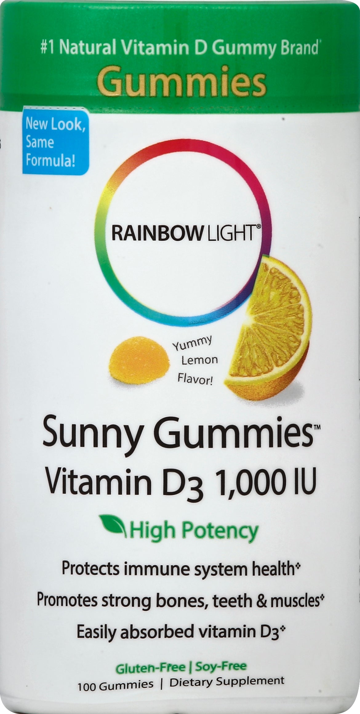 Rainbow Light Vitamin D3 100 ea - Case of 1
