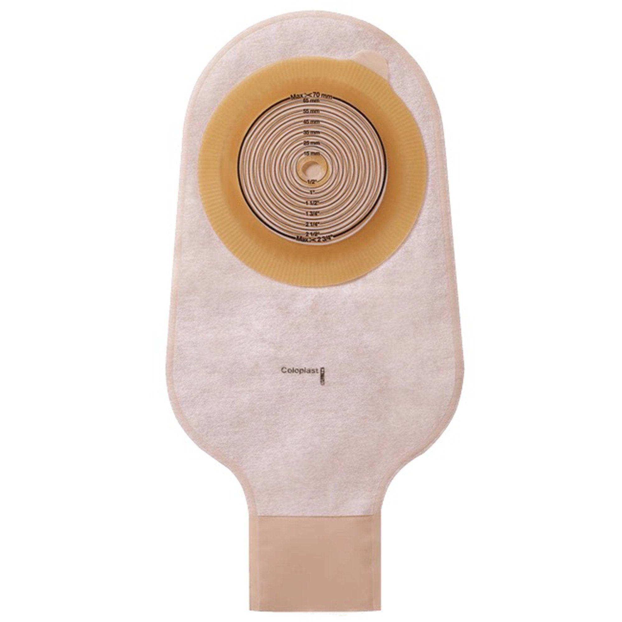 Coloplast - Ostomy Pouch Assura® One-Piece System 12 Inch Length Trim To Fit 15 to 33 mm Stoma Drainable [10/BX]