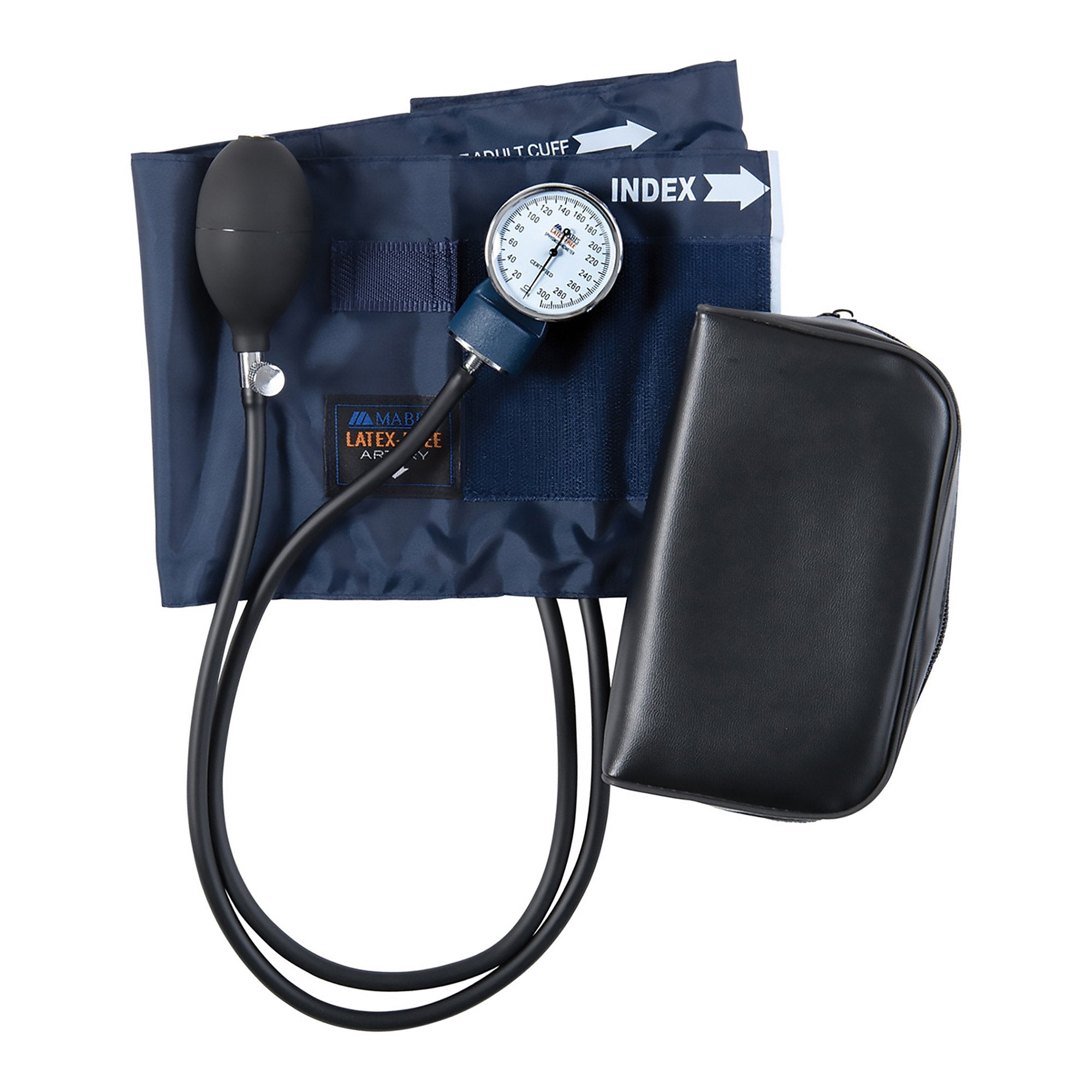 Mabis Healthcare - Aneroid Sphygmomanometer Unit MABIS®Precision Thigh Cuff Nylon Cuff 41 - 61 cm Pocket Aneroid [1/EA]