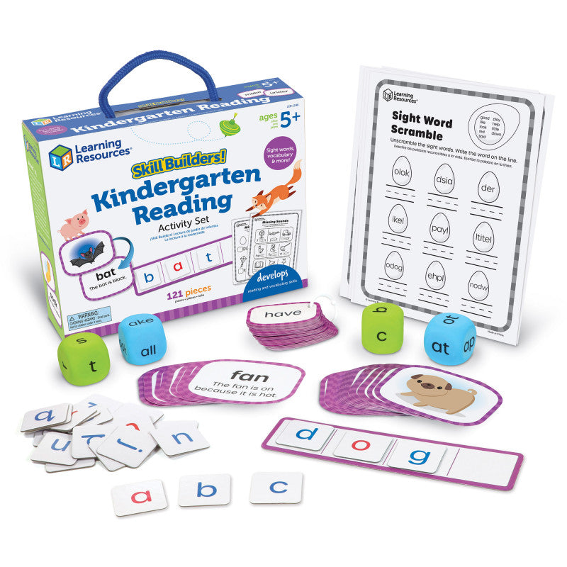 LEARNING RESOURCES - Skill Builders! Kindergarten Reading