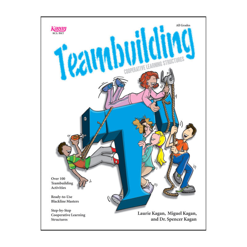 KAGAN - Teambuilding Cooperative Learning Structures Book, Grade Pre-K-12