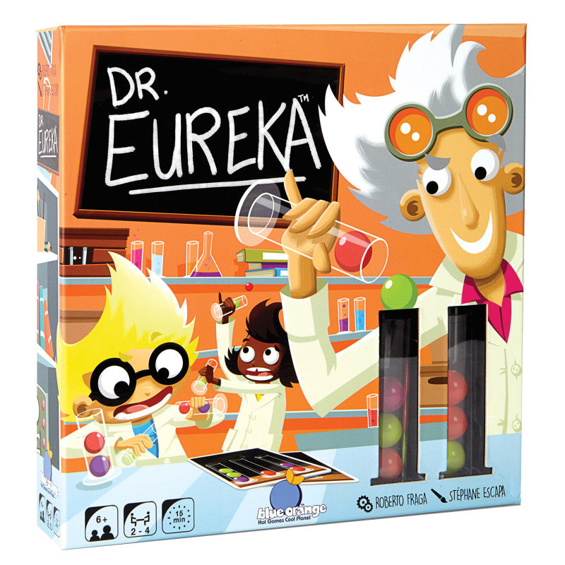 BLUE ORANGE GAMES - Dr. Eureka™ Game, Ages 8 and Up, 1-4 Players