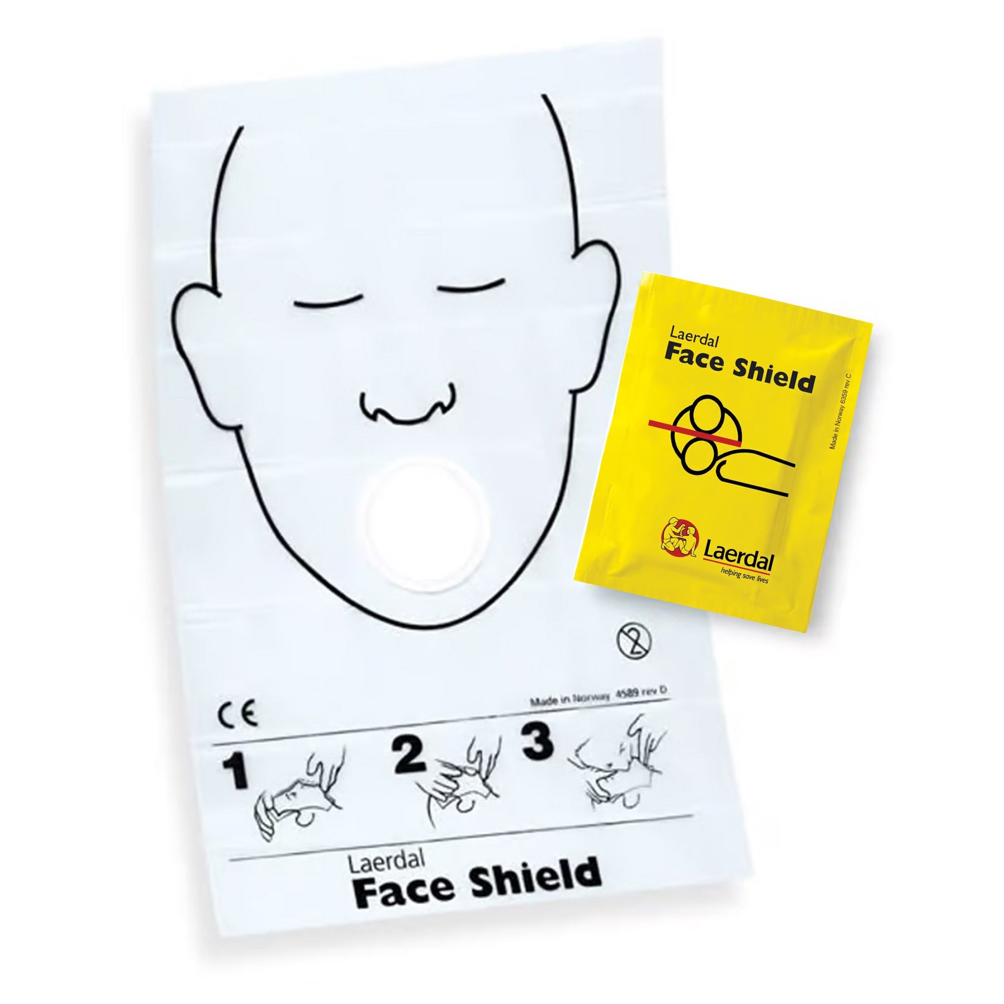 Laerdal Medical - Laerdal® CPR Face Shield [50/BX]
