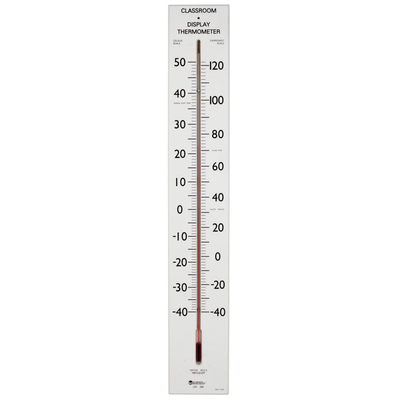 LEARNING RESOURCES - Giant Classroom Thermometer 30"H
