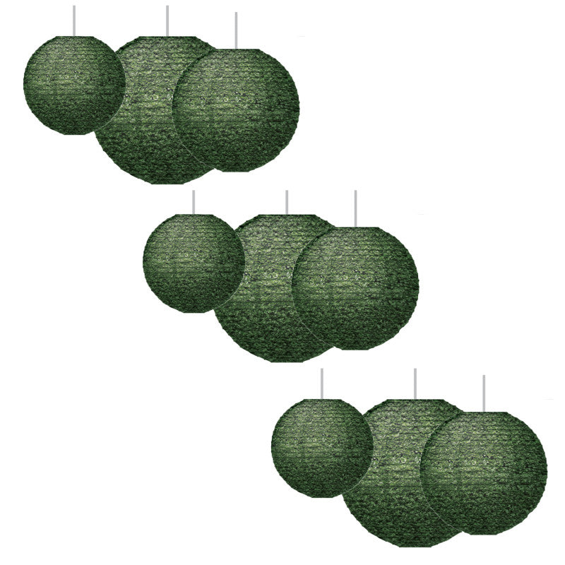 TEACHER CREATED RESOURCES - Boxwood Hanging Paper Lanterns, 3 Per Pack, 3 Packs
