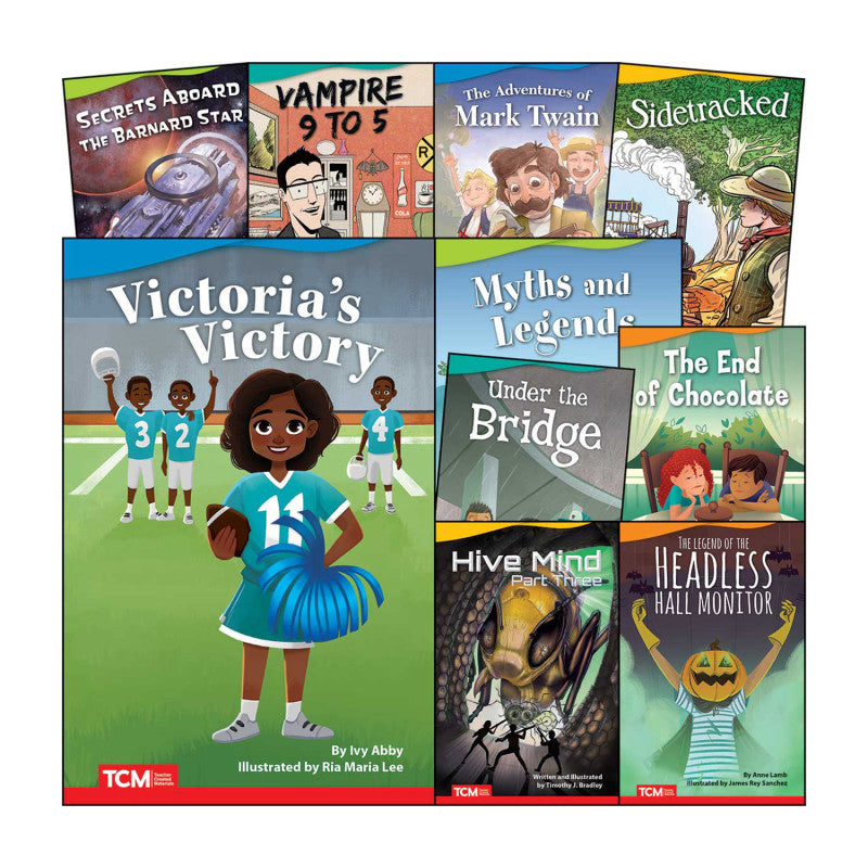 TEACHER CREATED MATERIALS - Literary Text Grade 5 Set 3: 10-Book Set