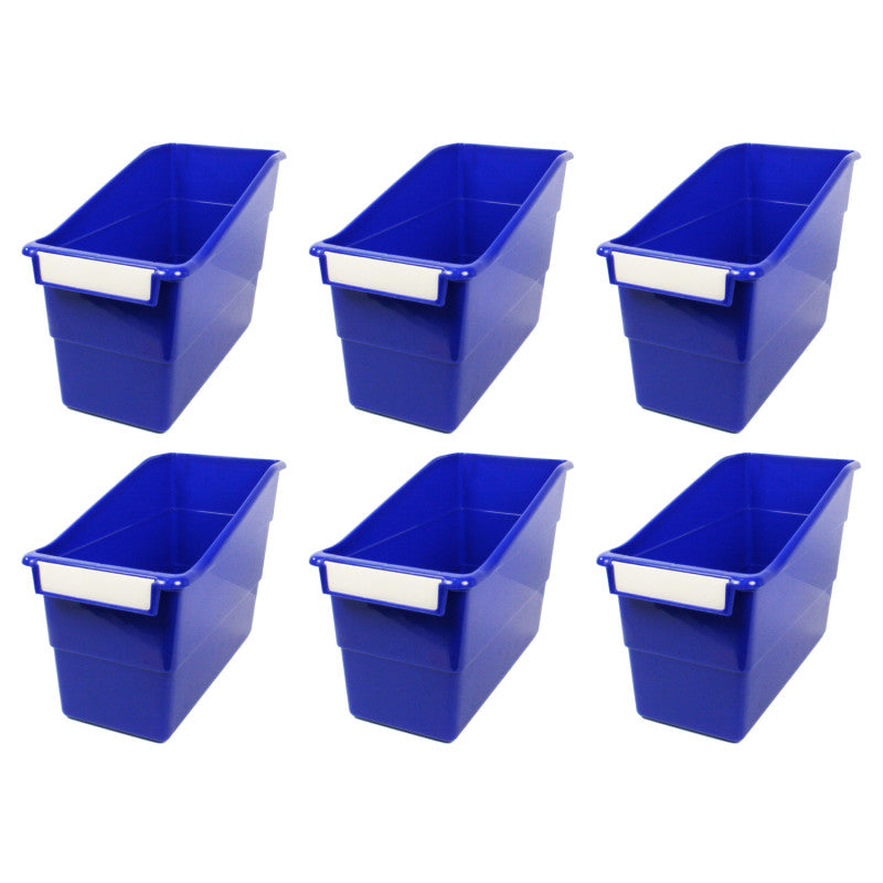 ROMANOFF - Tattle® Shelf File, Blue, Pack of 6