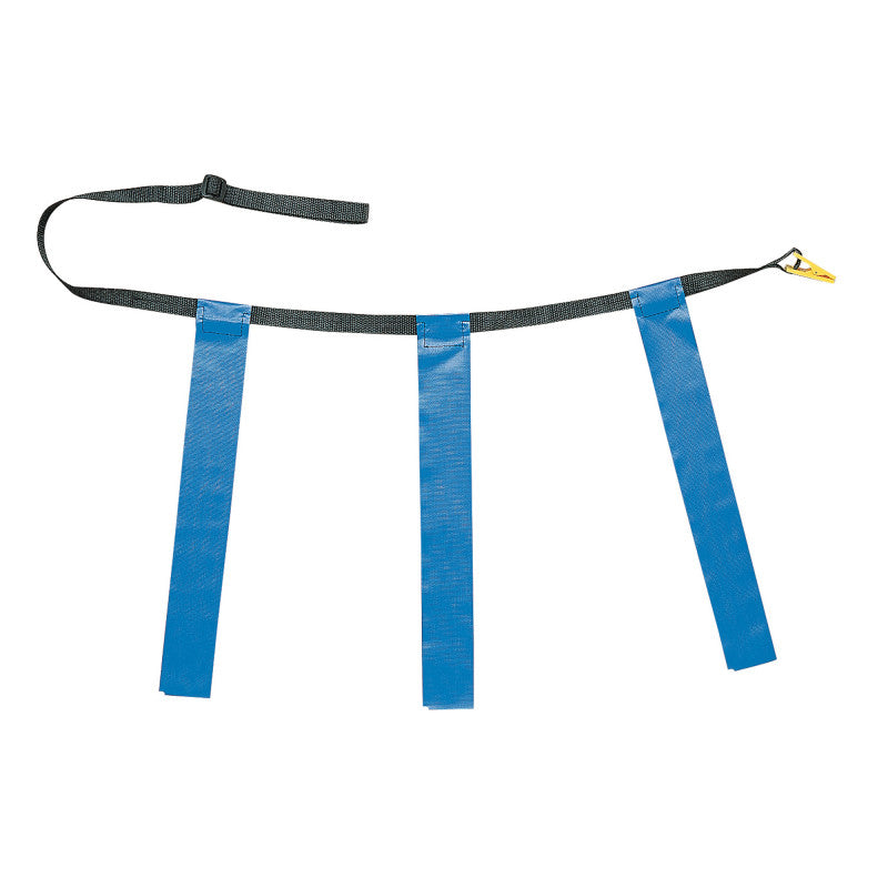 CHAMPION SPORTS - Triple Flag Football Set, Youth Size, Blue, 25"-31", 12 per pack
