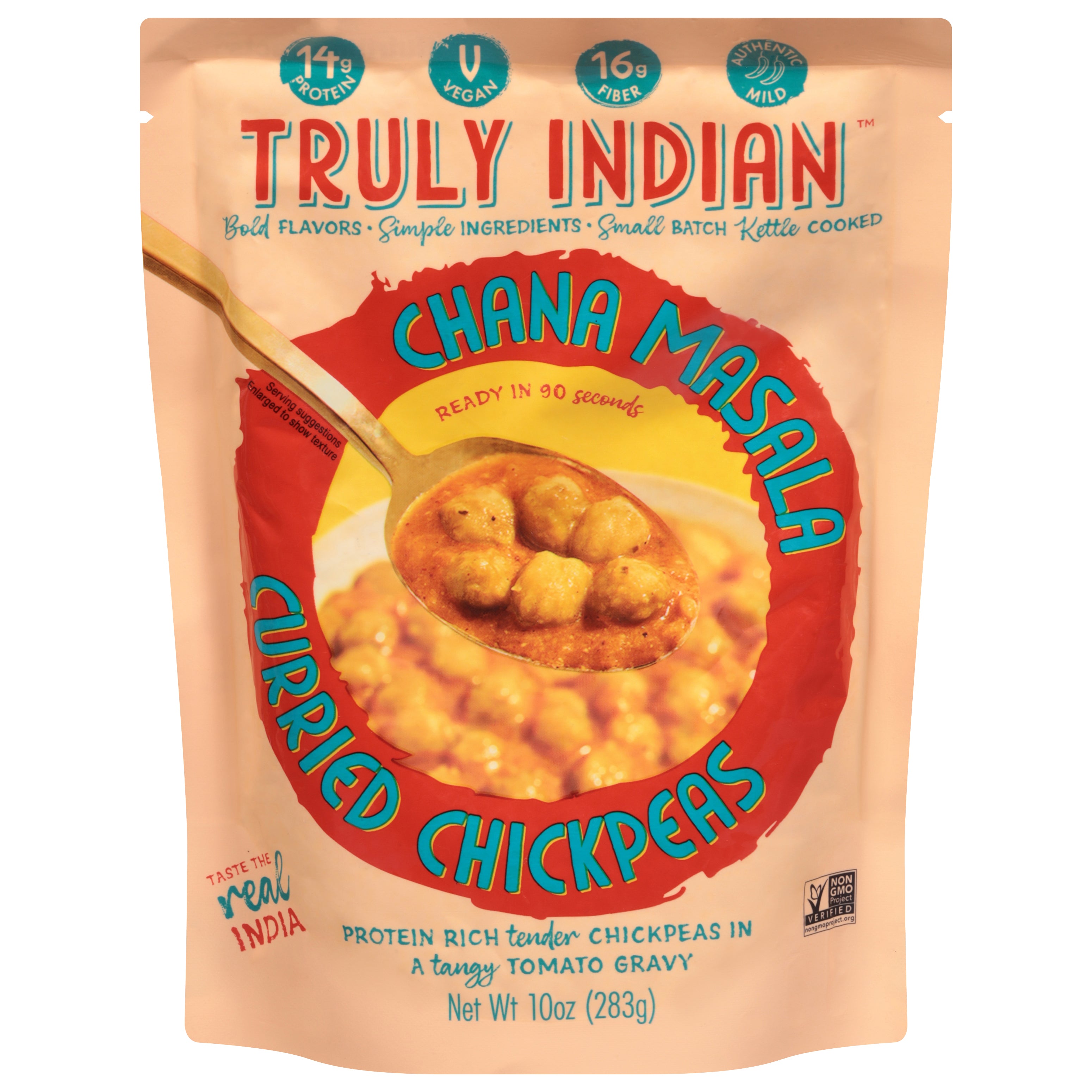 Truly Indian Chana Masala 10 oz - Case of 6
