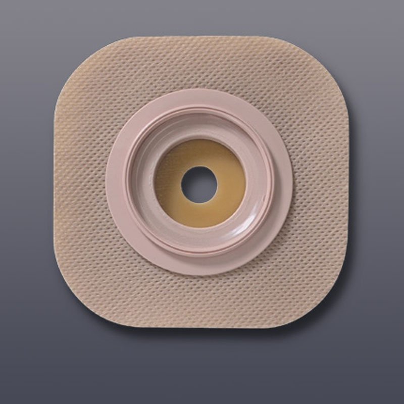 Hollister - Ostomy Barrier New Image™ FlexWear™ Trim to Fit, Standard Wear Without Tape 1-3/4 Inch Floating Flange Green Code System Up to 1 Inch Opening [5/BX]
