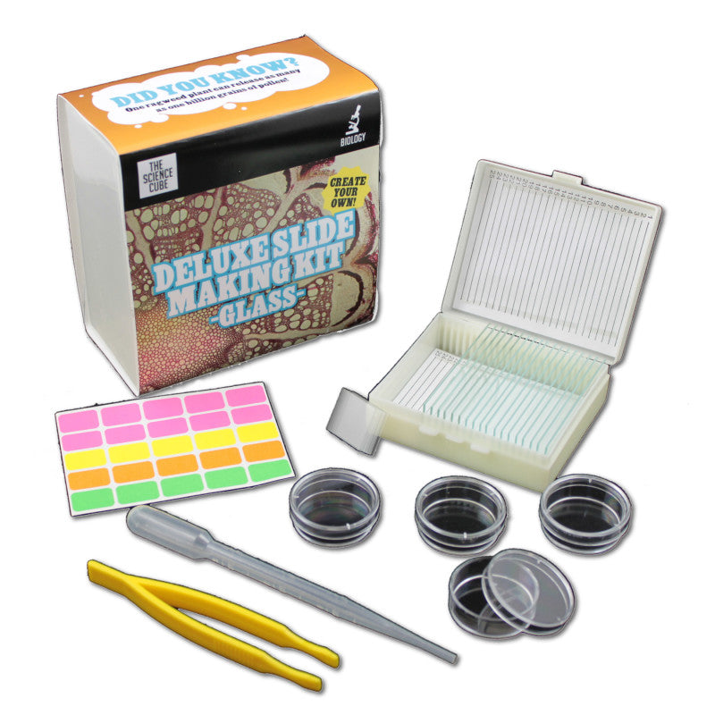 SUPERTEK - Deluxe Slide Making Kit, Glass
