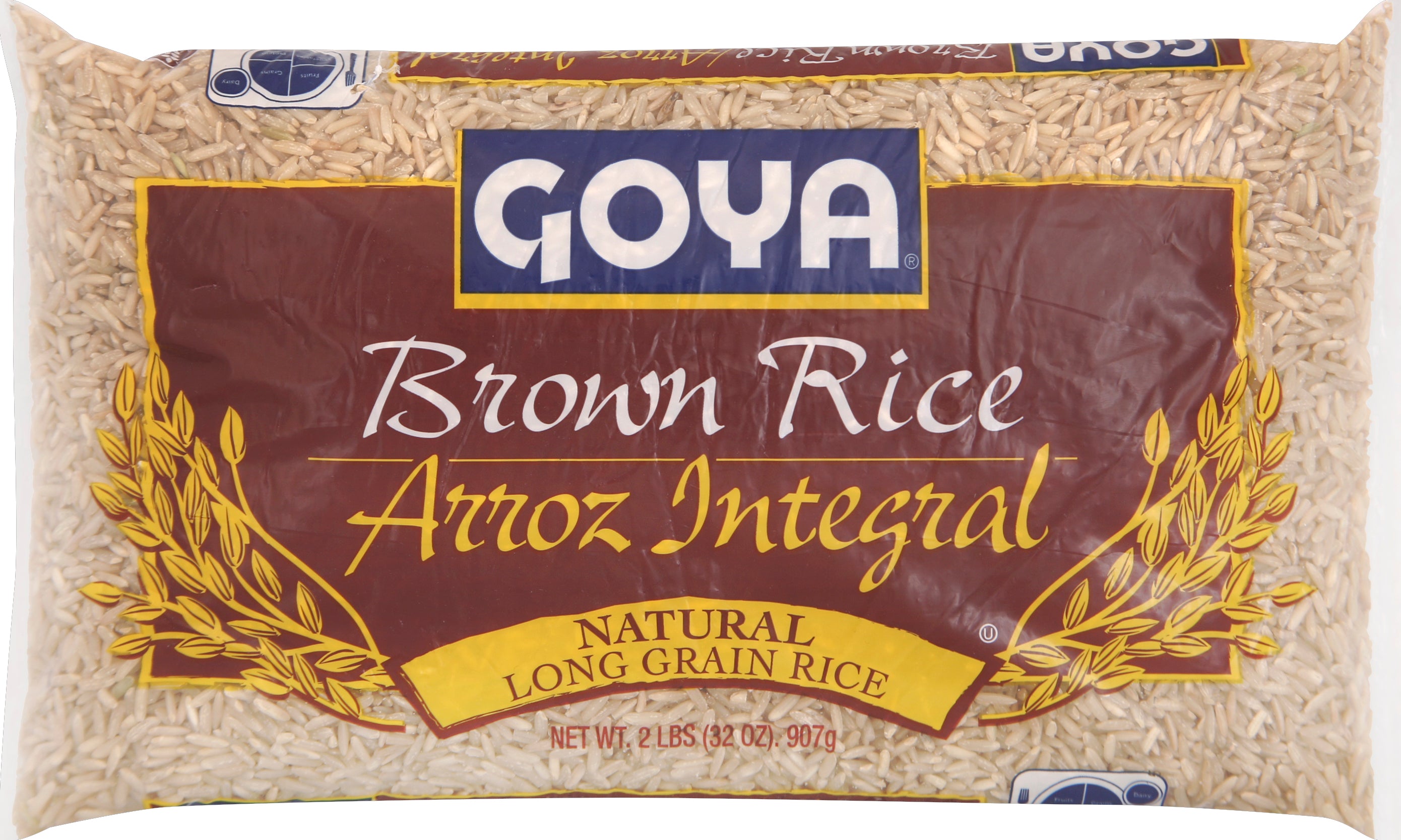 Goya Brown Rice 32 oz - Case of 14